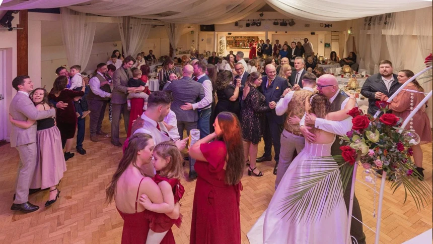 Village Hall Wedding with Celebrations Village Hall Wedding with Celebrations